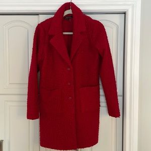 Red Teddy Bear Coat